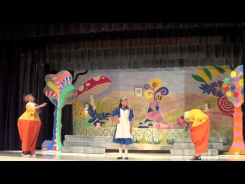 Alice in Wonderland  2/5  Frances Hazel Reid Elementary School  Part  2/5