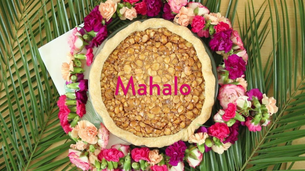 Macadamia Nut Pie Recipe YouTube