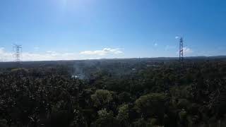 My first time drone flight🛫😜