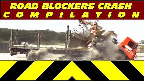 [Tech] Road Blocker CRASH COMPILATION | K12 | K8 | K4 | PAS68