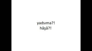 hâşâ yadsıma #hâşâ #yadsıma #trending