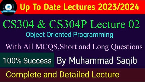 cs304 lecture 2|cs304p lecture 2 | cs304 short lectures|cs304p short lecture 2 | by Muhammad Saqib