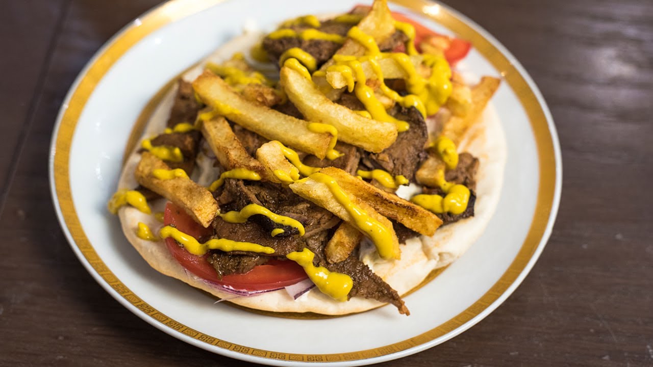 Греческая шаурма (Гирос)/ Greek Giros - YouTube