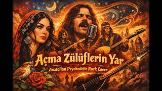 Açma Zülüflerin Yar Anatolian Psychedelic Rock Cover (Elektro Saz Version)