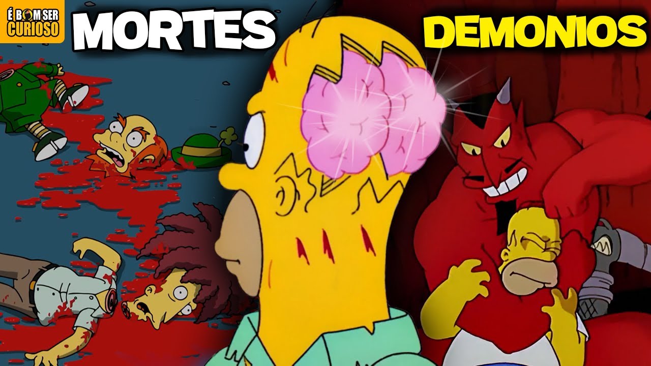 AS MAIORES LOUCURAS DA CASA DA ÁRVORE DOS HORRORES DE OS SIMPSONS