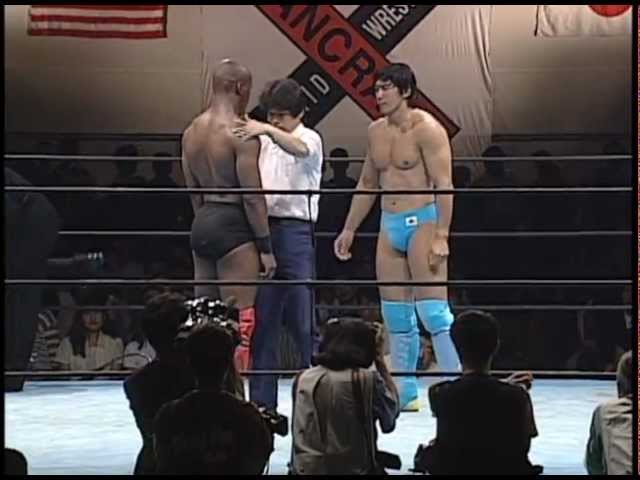 Masakatsu Funaki vs Wayne Shamrock 1994 9 1 - YouTube