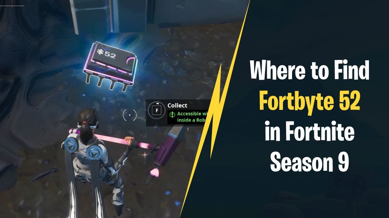 Where to Find Fortbyte 52 in Fortnite Season 9