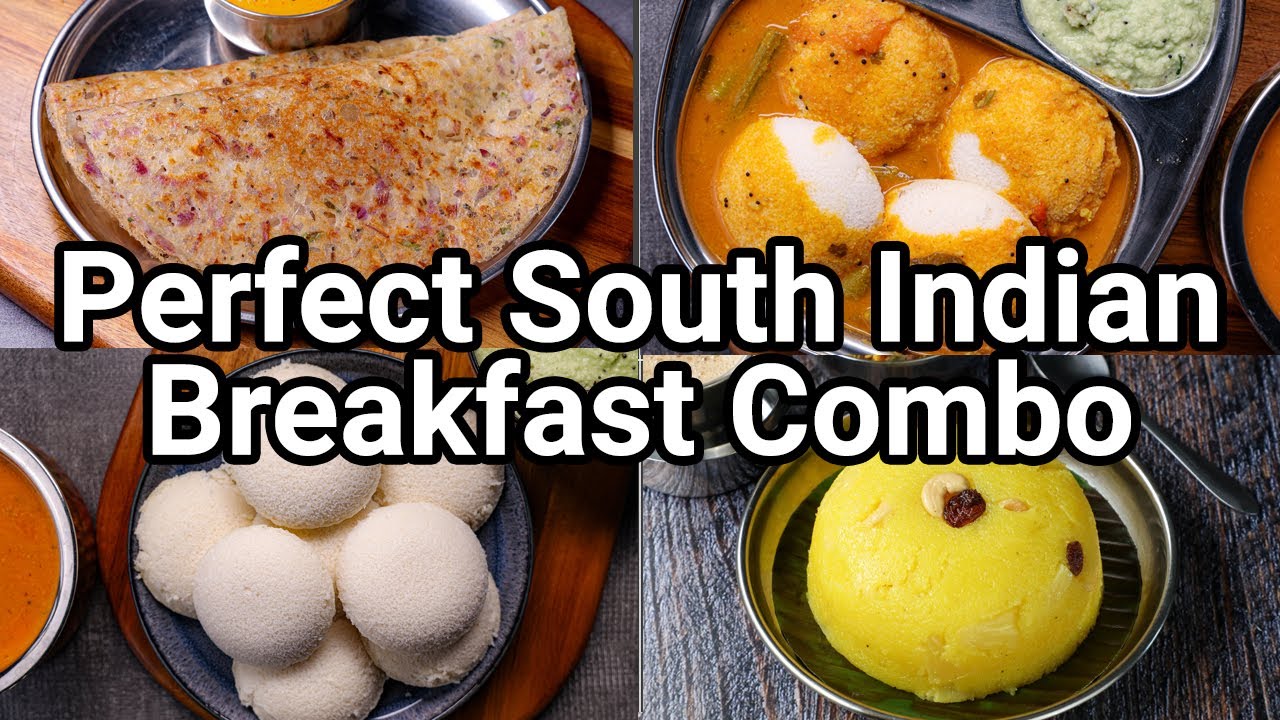 Instant South Indian Breakfast Combo Meal Instant Idli Dosa Sambar