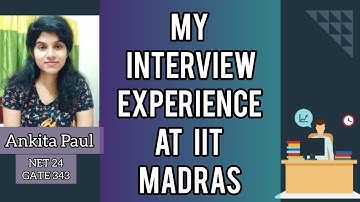 My PhD Interview Experience at IIT Madras| Questions and Answers Discussed| Chemistry| It