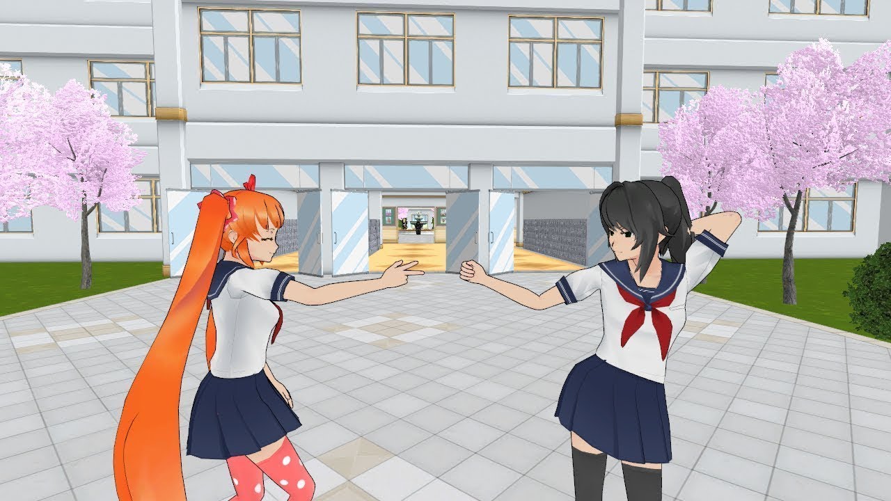 Включи yandere simulator