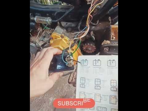 jalur kabel CDI Shogun 125/110 - YouTube