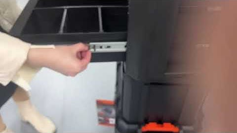 Tactix 320362 2 Drawer Tool Chest -   Drawer removal