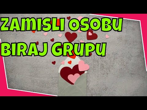 Zamisli osobu , biraj grupu ,tarot citanje