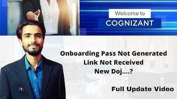 Onboarding pass Not Generated, Link Not Received, New Doj, by @shubhneet_tiwari