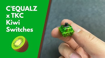 C³EQUALZ Kiwi Switch Sound Test (Stock vs. Lubed/Filmed)