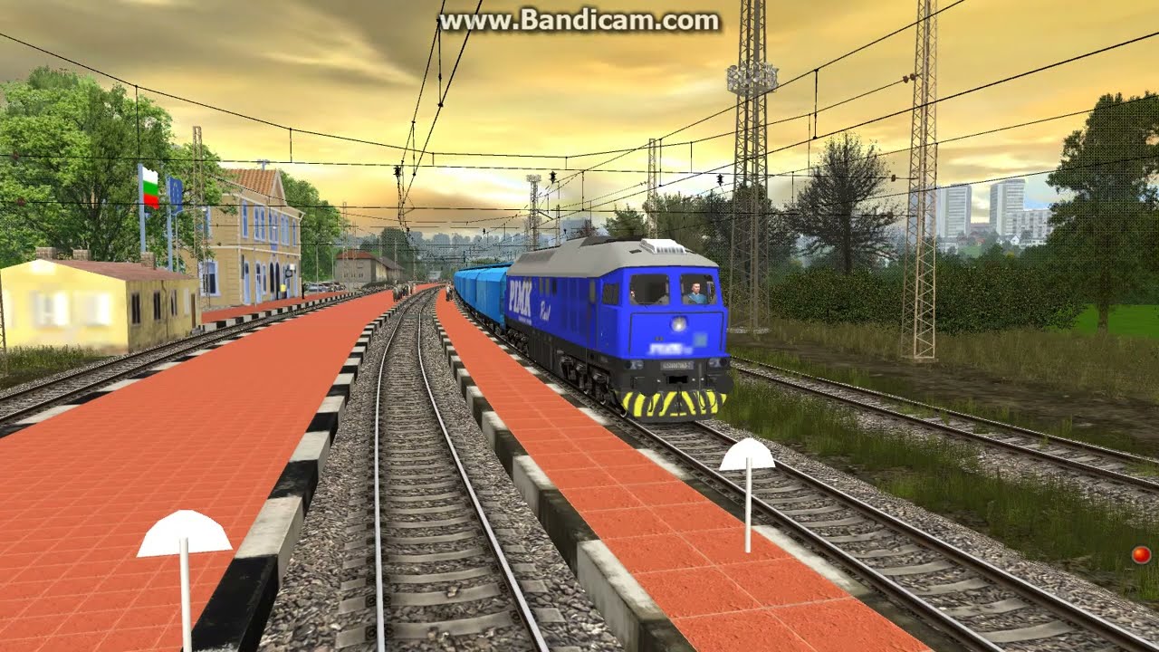 TRAINZ 2010 BG - PIMK train from Dylga Lyka to V.Tyrnovo