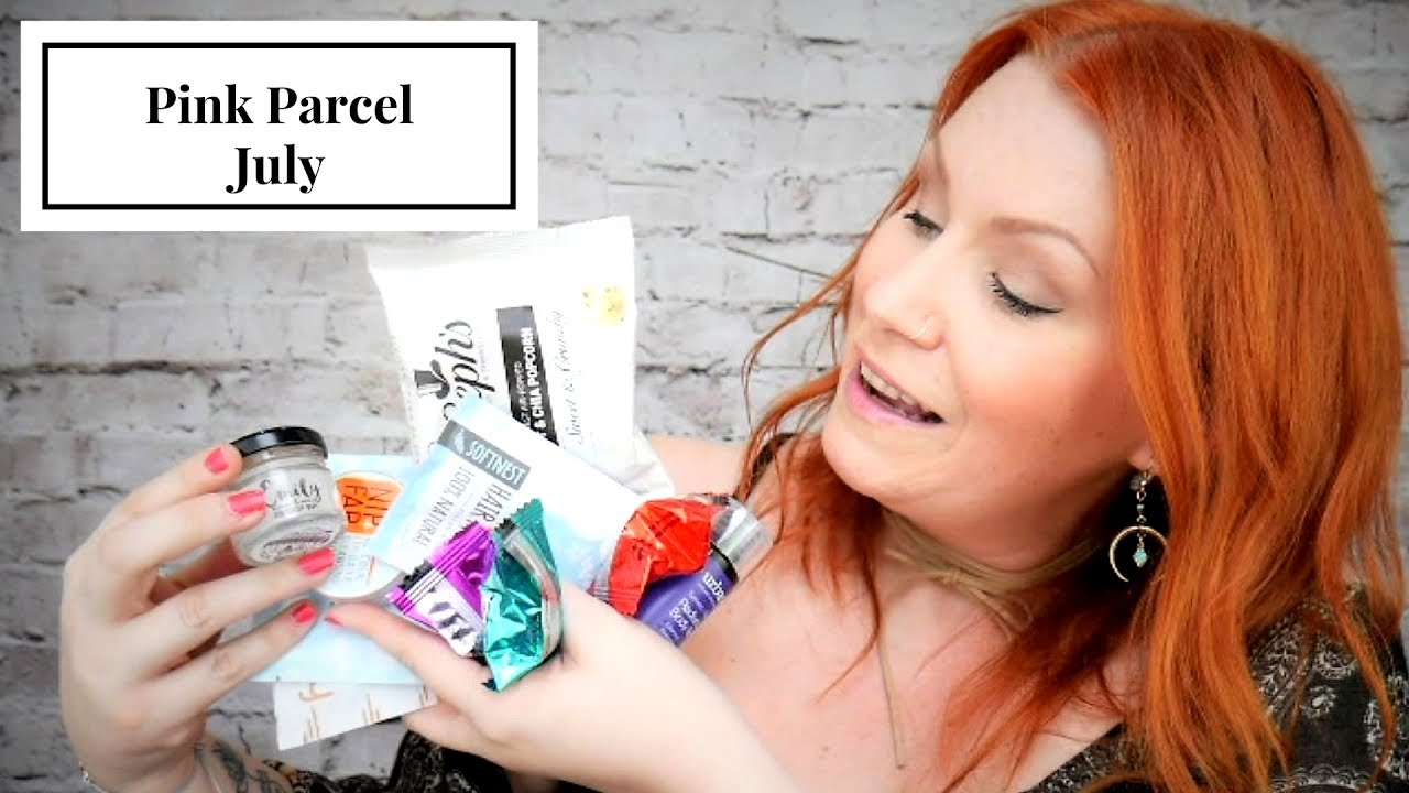 Pink Parcel Monthly Subscription Box - Unboxing - July 2017