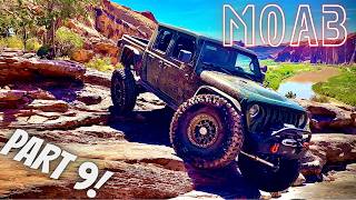 Moab 2026 part 9. Moab Rim! #rockcrawler #jeep #moab