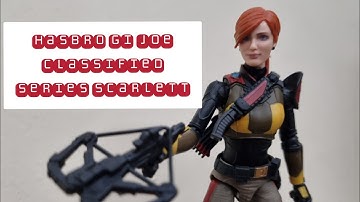 Hasbro G.I. Joe Classified Series Scarlett Variant Action Figure Review
