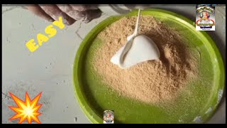 طريقه عمل معجونه للخشب  بنشاره ناعمه وغره بيضه ...How to make a paste with sawdust and glue
