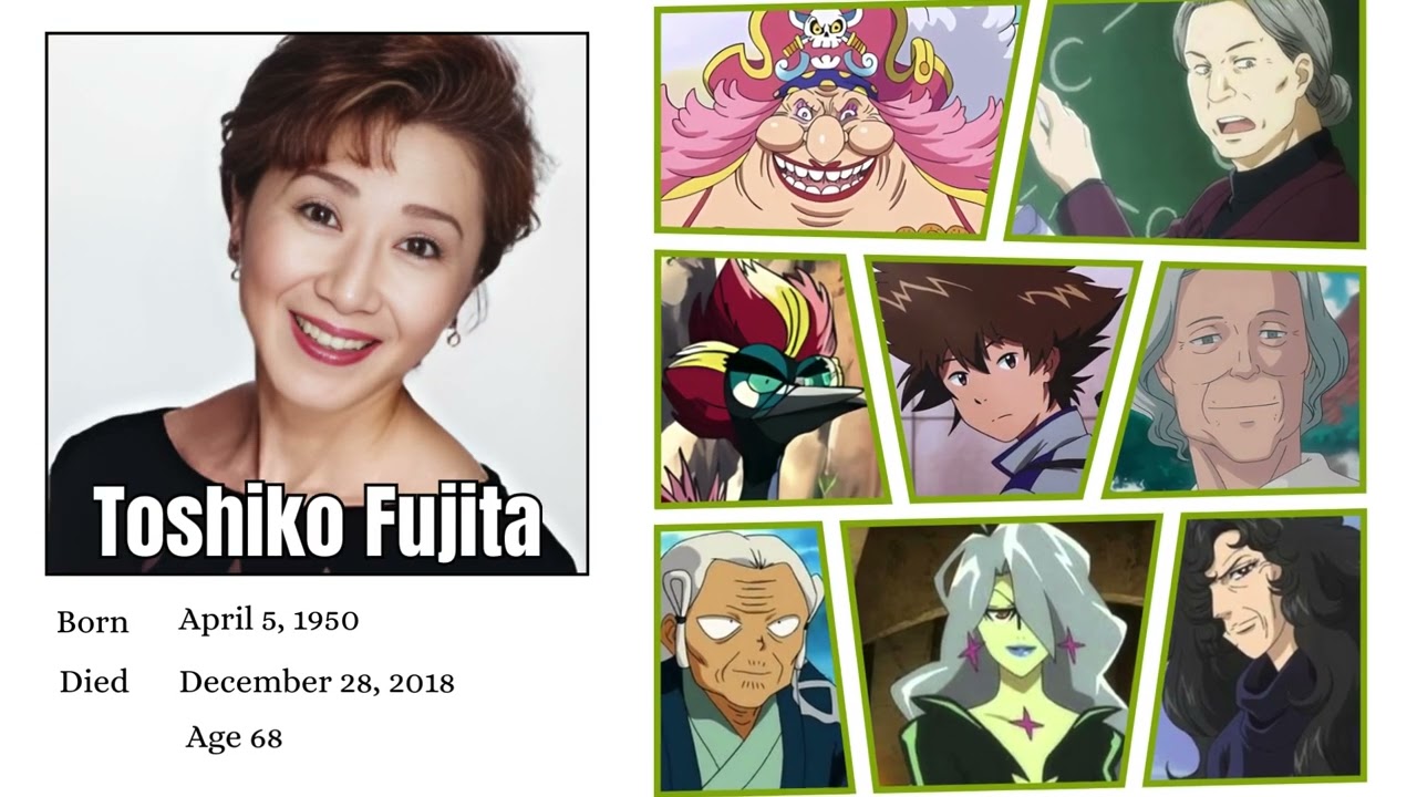One Piece voice actors who have passed away. Part 1 