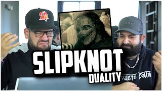 THIS BAND IS TOO HYPE!! Slipknot - Duality [OFFICIAL VIDEO] *REACTION!!