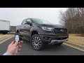 2019 Ford Ranger Lariat FX-4: Start Up, Walkaround, Test Drive and Review