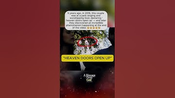 Thumbnail of They Sang “Heaven, Open Up” — What the Camera Caught Left Them Speechless #heaven #prayer #jesus