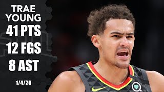 Trae Young Scores 41 Points In Hawks Vs. Pacers 2019-20 Nba Highlights