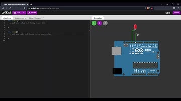 Arduino Blink in Online simulator