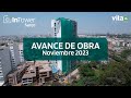 Edificio intower  avance de obra  noviembre 2023  vita in inmobiliaria