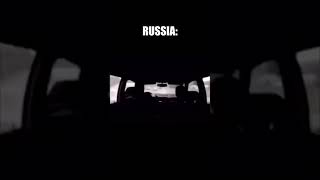 in Russia road is road drive where you want!