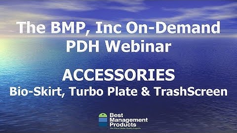 The BMP, Inc. On-Demand PDH Webinar - Section 2
