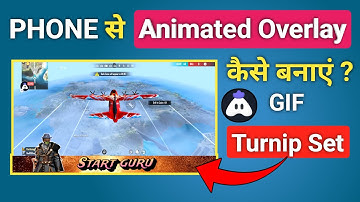 Phone Animated Overlay Kaise Banaye | How to make Professional animated overlay from mobile