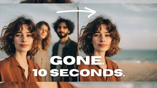 Photoshop: Remove Anyone From a Photo Instantly