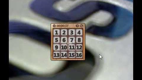 Windows 7 Puzzle Gadget