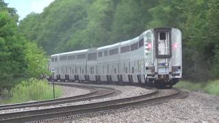 Amtrak #5 comes through agency, iowa as it speeds westward on august
28, 2017. the "california zephyr" is running about five minutes late
at this point. t...
