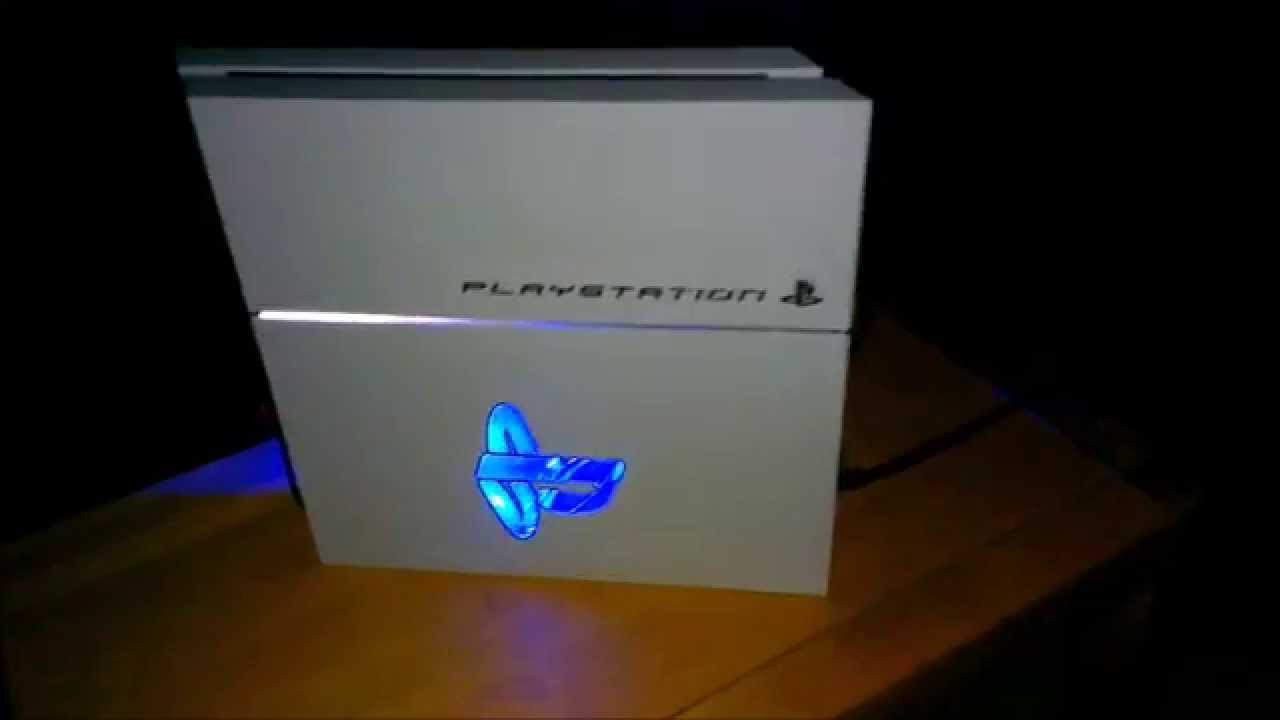 PS4 Case Mod ™ White PlayStation Design.