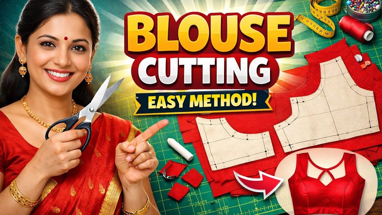 10 minutes blouse cutting ✂️✂️✂️✂️#YouTube video######