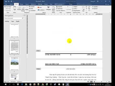 Video: Cách Tạo đầu Trang Và Chân Trang Trong Word