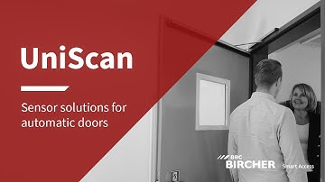 UniScan | Safety sensor solutions for automatic doors | BBC Bircher Smart Access