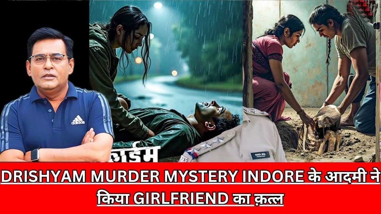 DRISHYAM MURDER MYSTERY INDORE के आदमी ने किया GIRLFRIEND का क़त्ल CRIME TAK