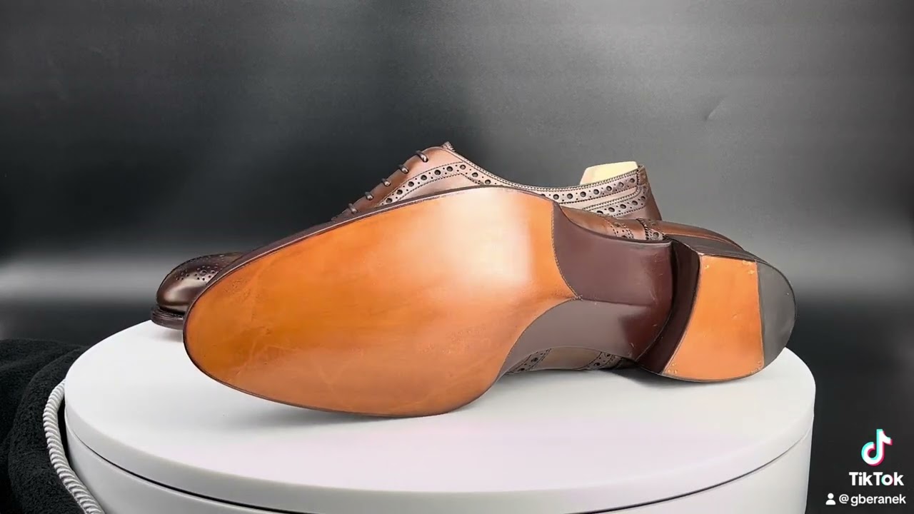 Gaziano & Girling 🇬🇧 Bespoke Rothschild in Vintage Oak - YouTube