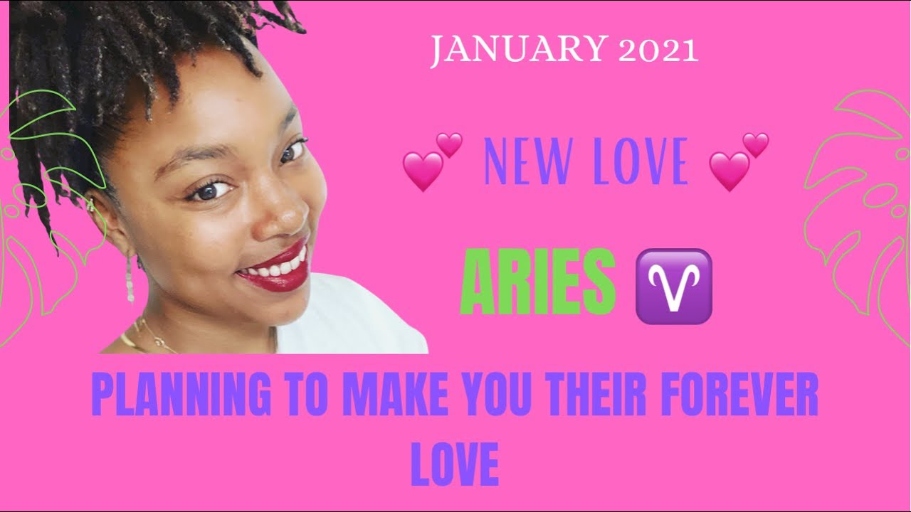 ARIES ♈️- NEW LOVE - JANUARY  2021| Tarot | HOROSCOPE | 🔐 PLANNING TO MAKE YOU THEIR FOREVER LOVE