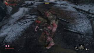 Sekiro Combat Is Fun! Chained Ogre No Damage