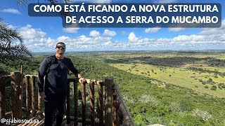 SERRA DO MUCAMBO: CONCEIÇÃO DO COITÉ - BAHIA, VEJA NOVA ESTRUTURA COM ESCADARIA, CORRIMÃO E MIRANTE