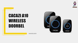 Cacazi a10 Wireless Doorbell Kit Indepth Review And Setup Guide