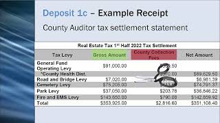 AR Receipts Standard and Memo