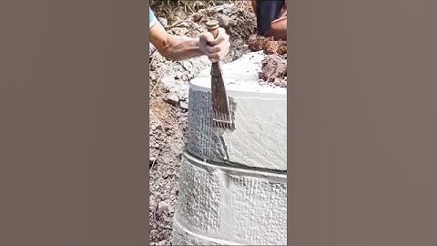 Wall Carving Technique for Plaster Removal #shorts