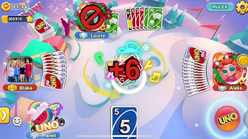 Won 2 Facebook Uno Card Game in a row (Ranked mode - Go Wild x80)